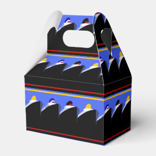 Caixinha De Lembrancinhas Navios de cruzeiro Poster vintage Ocean Liner