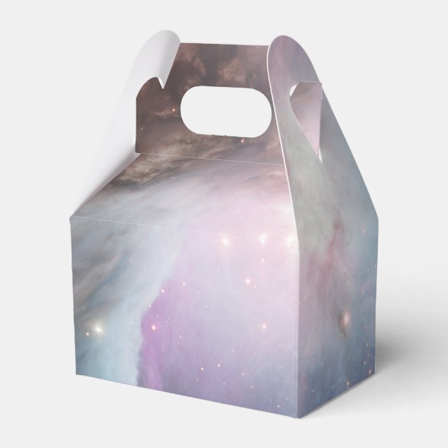 Caixinha De Lembrancinhas Nebula Orion Astronomy blue castanho, estrelas do  (Verso)