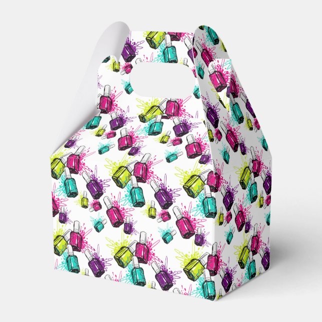 Caixinha De Lembrancinhas Neon Nail Polonês (Frente)