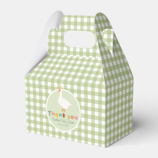 Caixinha De Lembrancinhas Neutral Green Silly Goose Baby Shower