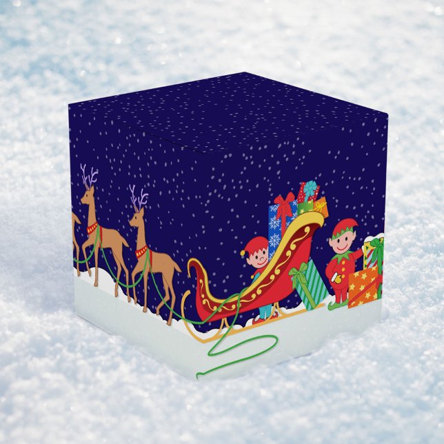 Caixinha De Lembrancinhas Noite antes do Natal (Criador carregado)