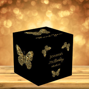 Caixinha De Lembrancinhas Nome das borboletas de ouro preto festa de anivers