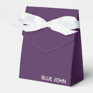 Caixinha De Lembrancinhas Nome de cor azul John púrpura