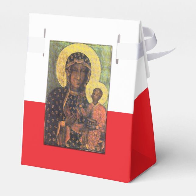Caixinha De Lembrancinhas Nossa Senhora de Czestochowa (Verso)