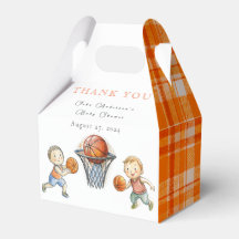 Nosso Pequeno Chá de fraldas De Basquete De Basque