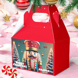 Caixinha De Lembrancinhas Noz-cracker Natal Personalizado Festa de Crianças 
