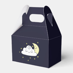 Caixinha De Lembrancinhas Nuvem e Lua