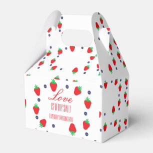 Caixinha De Lembrancinhas O Amor É Berry, Doce Chá de panela De Fruta