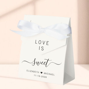 Caixinha De Lembrancinhas O Amor É Um Casamento De Creme Doce
