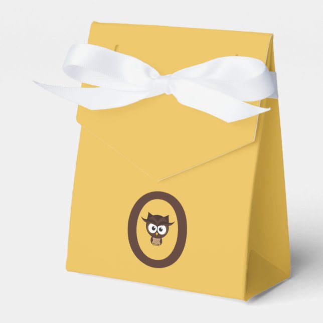 Caixinha De Lembrancinhas O - Coruja (Frente)