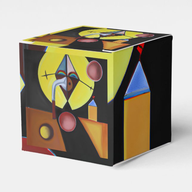 Caixinha De Lembrancinhas O Médico da Peste - Pintura a Óleo (Frente)