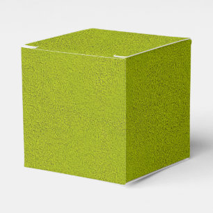 Caixinha De Lembrancinhas O olhar do Snuggly Chartreuse Green Suede