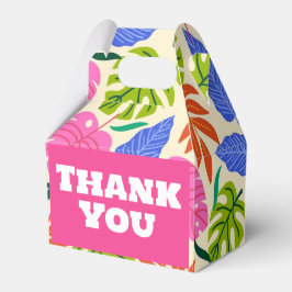 Caixinha De Lembrancinhas Obrigado colorido que você trata/favorece/caixa de