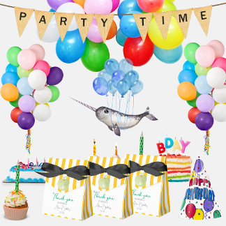 Caixinha De Lembrancinhas Obrigado listras amarelas coloridas Aniversário