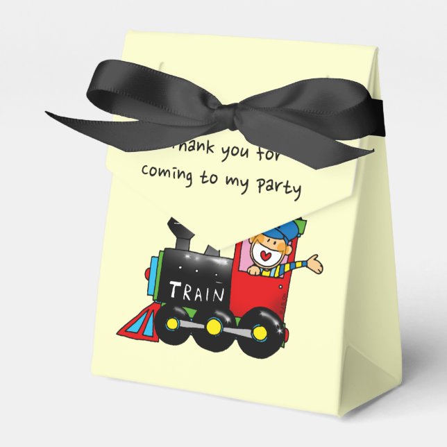 Caixinha De Lembrancinhas Obrigado por ter vindo à minha festa de aniversári (Frente)