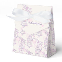 Obrigado rosa púrpura de pássaro, seu favor de cas