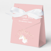Obrigado Unicórnio Mágico Rosa Aniversário de Cria