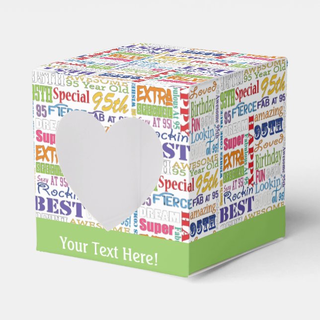 Caixinha De Lembrancinhas Ofertas De Festa de aniversário 95 Únicas E Especi (Frente)