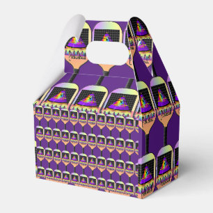 Caixinha De Lembrancinhas Onde está o Pickleball Roxo