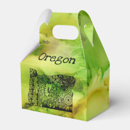 Caixinha De Lembrancinhas Oregon Gable Favor Box