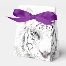 Caixinha De Lembrancinhas Original W Tiger Watercolor Chinês Ideograma Tent