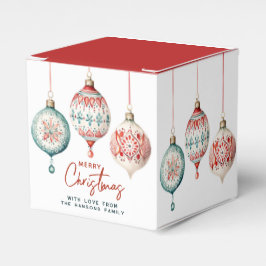 Caixinha De Lembrancinhas Ornamentos modernos de estilo nórdico Feliz Natal