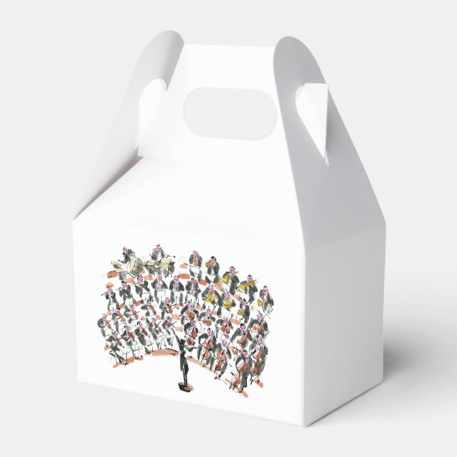 Caixinha De Lembrancinhas Orquestra (Frente)