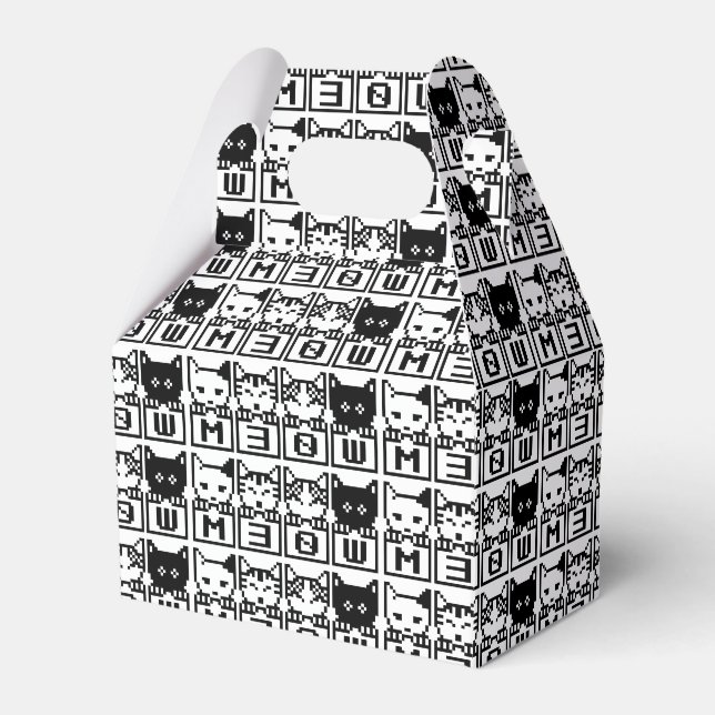 CAIXINHA DE LEMBRANCINHAS OS GATOS DE 8 BITS M30W (Frente)