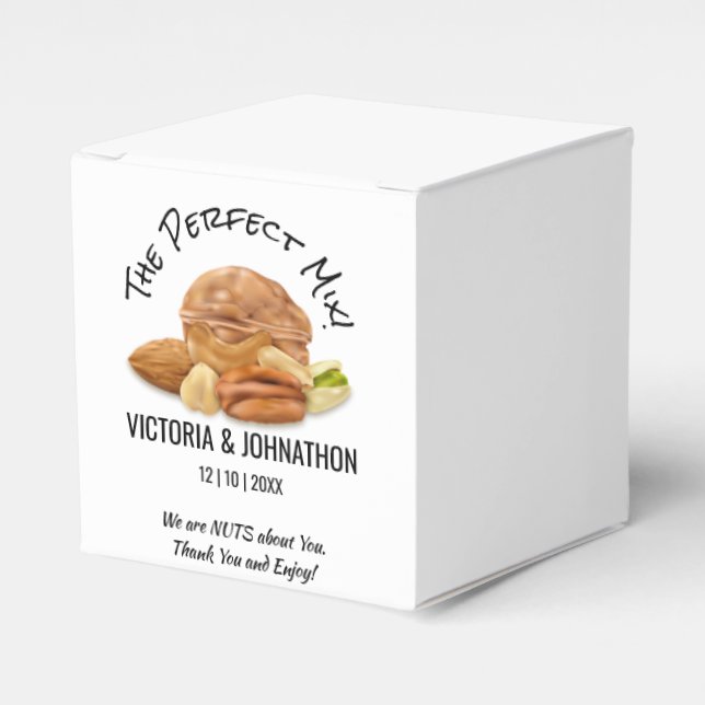 Caixinha De Lembrancinhas Os Loucos Perfeitos Agradeçam Ao Tratado De Casame (Frente)