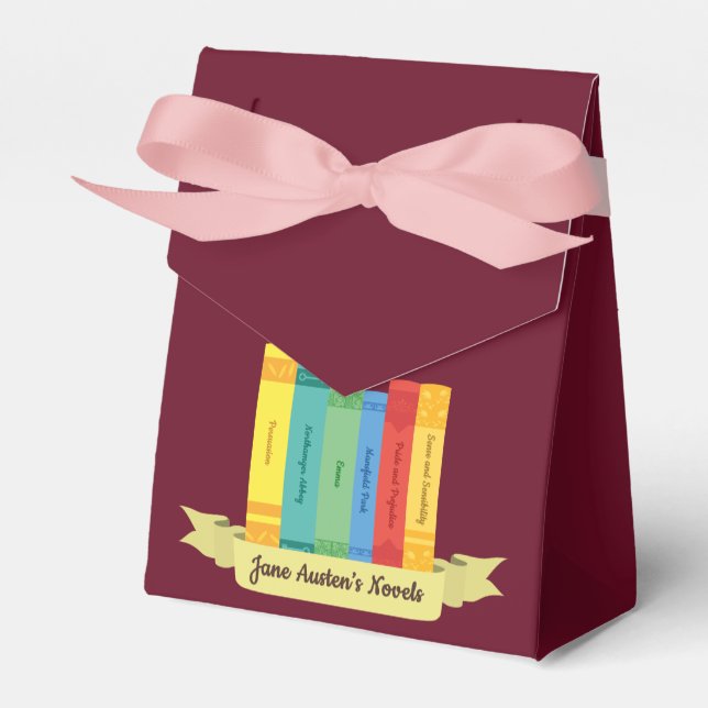 Caixinha De Lembrancinhas Os romances de Jane Austen III (Frente)