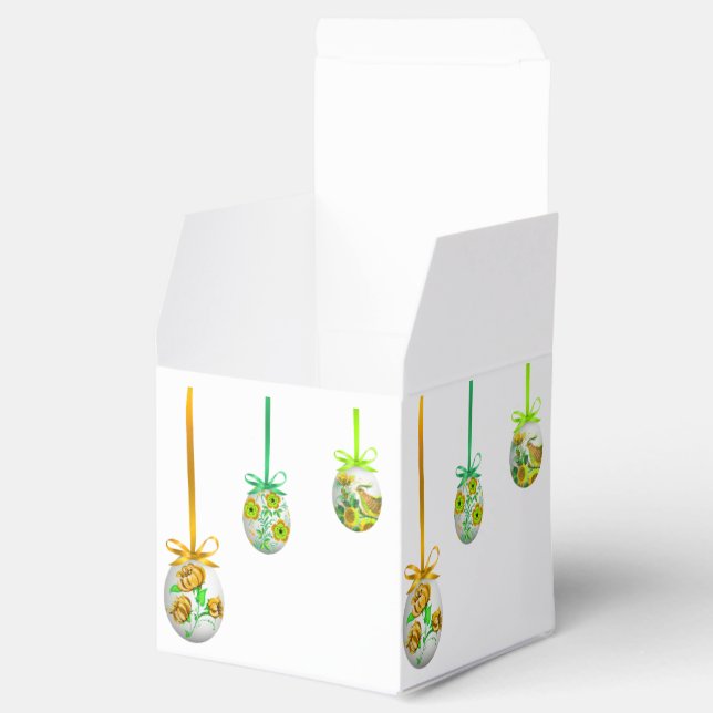 Caixinha De Lembrancinhas Ovos de Arte Folk (inspirados na Ucrânia) (Aberto)