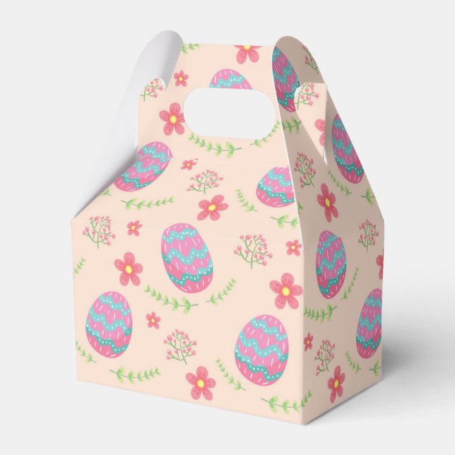 Caixinha De Lembrancinhas Ovos de Páscoa (Frente)