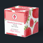 Caixinha De Lembrancinhas Pacote de Banho e Corpo Homemade | Morango<br><div class="desc">Este design de morango de aquarela fofo é totalmente personalizável, de modo que pode ser usado para qualquer um dos presentes de artesanato de morango aromatizado ou aromático, mas também para projetos de costura e artesanato que tenham um tema de morango ou padrão de morango e não apenas para os...</div>