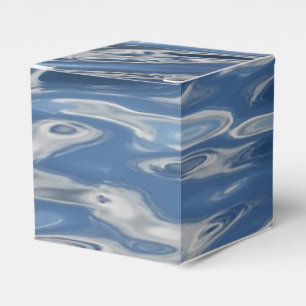 Caixinha De Lembrancinhas Padrão abstrato azul