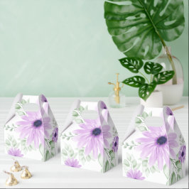 Caixinha De Lembrancinhas Padrão Botânico Floral de Primavera Colorido