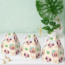 Caixinha De Lembrancinhas Padrão de Cachorro Adorável