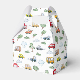 Caixinha De Lembrancinhas Padrão de Carros