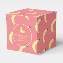 Caixinha De Lembrancinhas Padrão de Chá de fraldas de moça-de-bunda-branca