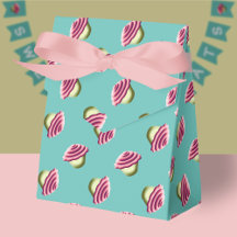 Padrão De Cupcakes Rosa E Aqua