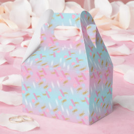 Caixinha De Lembrancinhas Padrão de Doces e Açúcar