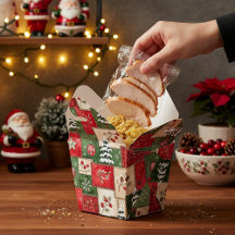 padrão de natal em patchwork country