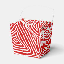 Padrão de Rabiscos Vermelhos