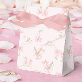 Caixinha De Lembrancinhas Padrão de Sapatos Coquette