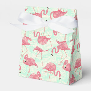 Caixinha De Lembrancinhas Padrão Flamingo Pink Elegante de Chic