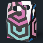 Caixinha De Lembrancinhas Padrão Geométrico de Hexágono<br><div class="desc">Tapete de Carro com Padrão Geométrico de Hexágono</div>