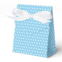 Padrão Simples de Bolinhas Brancas no Azul Bebê