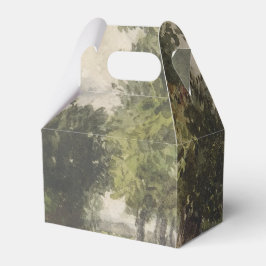 Caixinha De Lembrancinhas Paisagem do Caminho com Aquarela - Troyon Constant