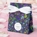 Caixinha De Lembrancinhas Pansies [purple] Special gift tent W/ label<br><div class="desc">A unique display of pansies. Perfect for wedding or birthday gifts. Be sure to check out the other color options. Pansies are a favorite! Gift tags and cards also available. Customize to your liking.</div>