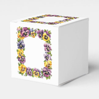 Caixinha De Lembrancinhas Pansy Gift Box