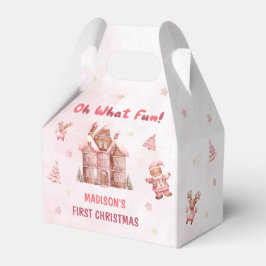 Caixinha De Lembrancinhas Pão-de-rosa Pão-de-Pé Natal Primeiro Aniversário